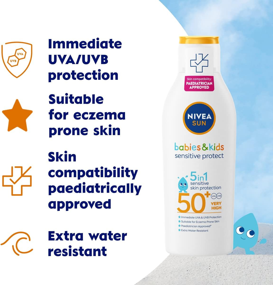 SUN Kids  Sensitive Sun Lotion – 200ml. 