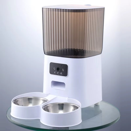 Smart Automatic Cat Feeder with Camera 