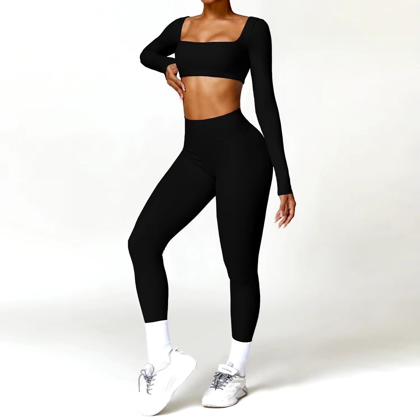 2PCS Yoga Suit Sports Set Women. 