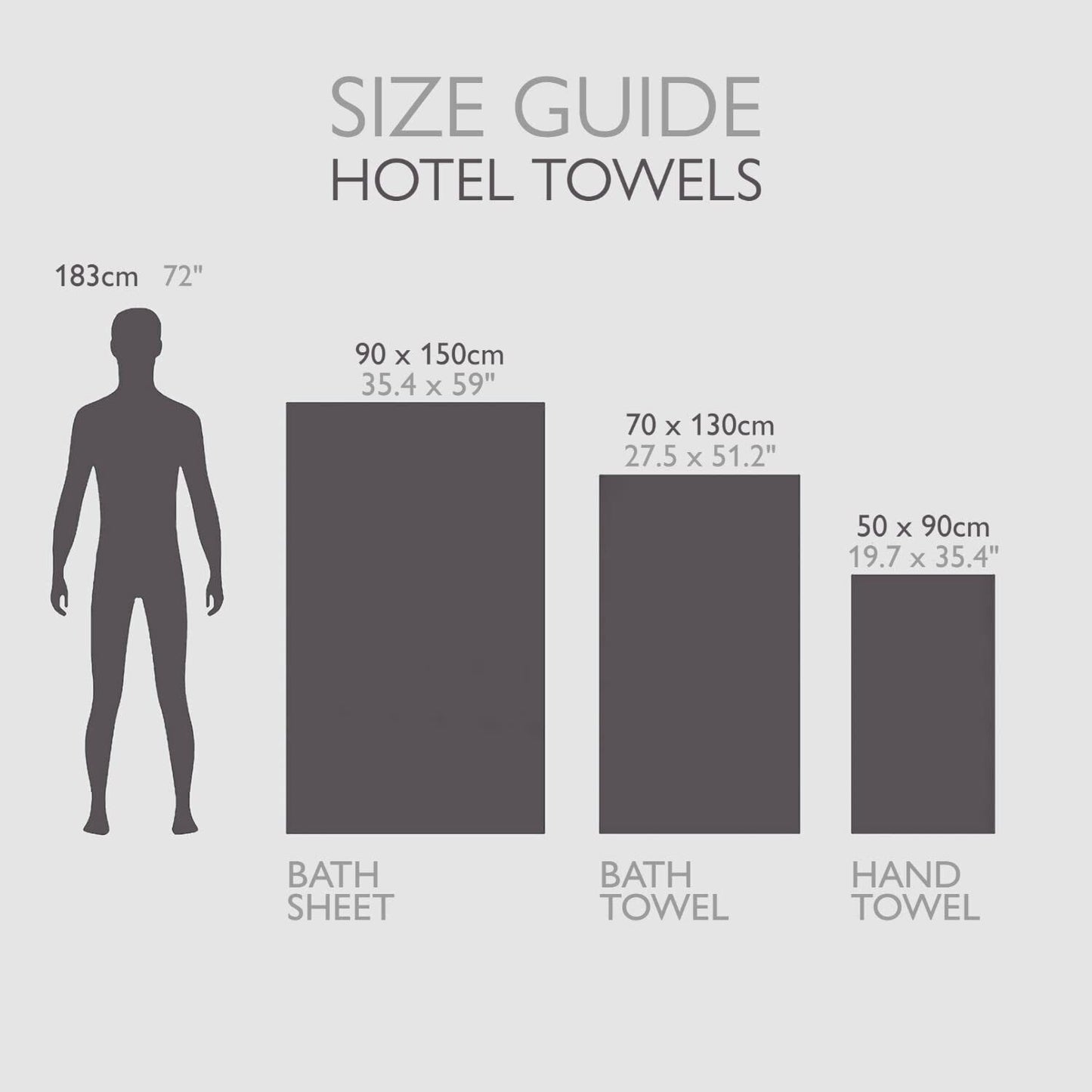 Hotel Premium Bath Towels 