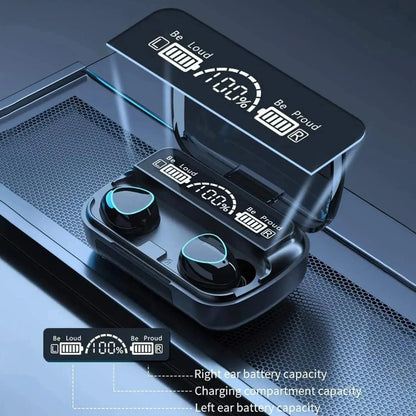 Wireless Bluetooth 5.1 Earbuds Touch Control