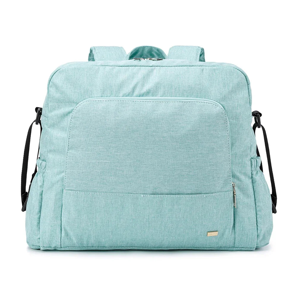 Waterproof Multi-Functional Diaper Backpack – Stylish & Spacious for Baby Care. 