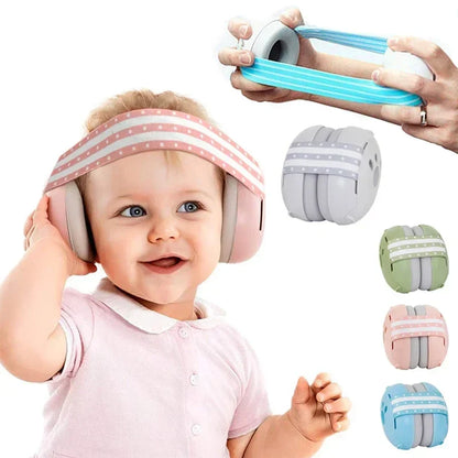 Baby Noise-Reduction Earmuffs – Hearing Protection & Better Sleep