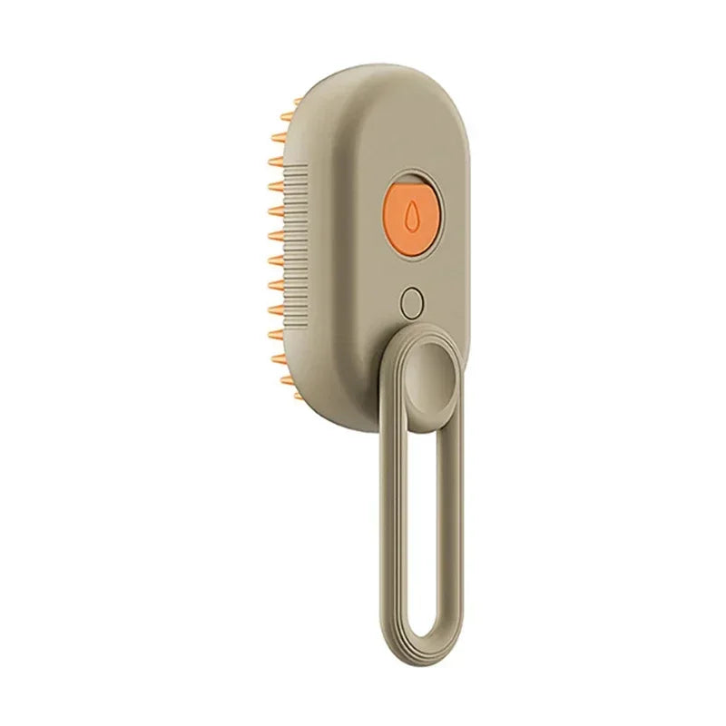 Electric Cat Grooming Brush with Spray. 