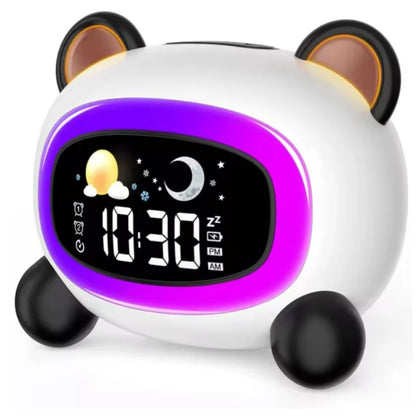  Kids Alarm Clock with Sleep Training & Sound Machine | Wake-Up Light 