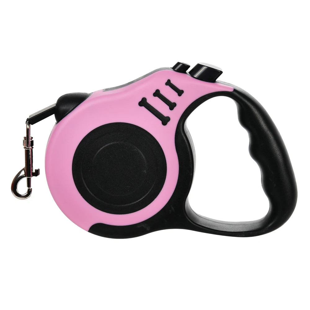 Retractable Nylon Dog Leash 3M/5M