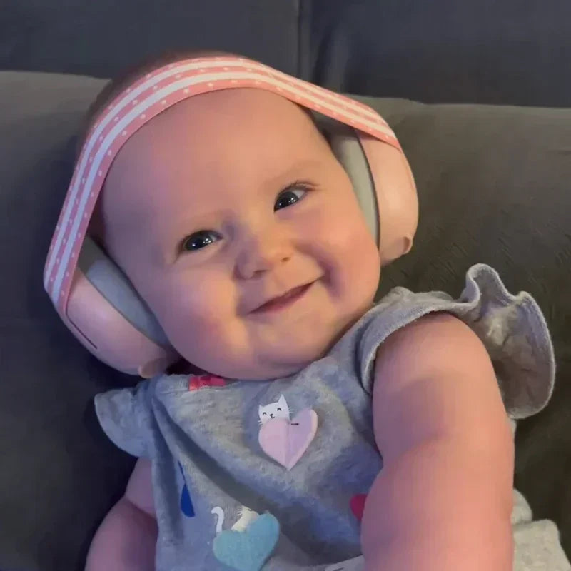 Baby Noise-Reduction Earmuffs – Hearing Protection & Better Sleep