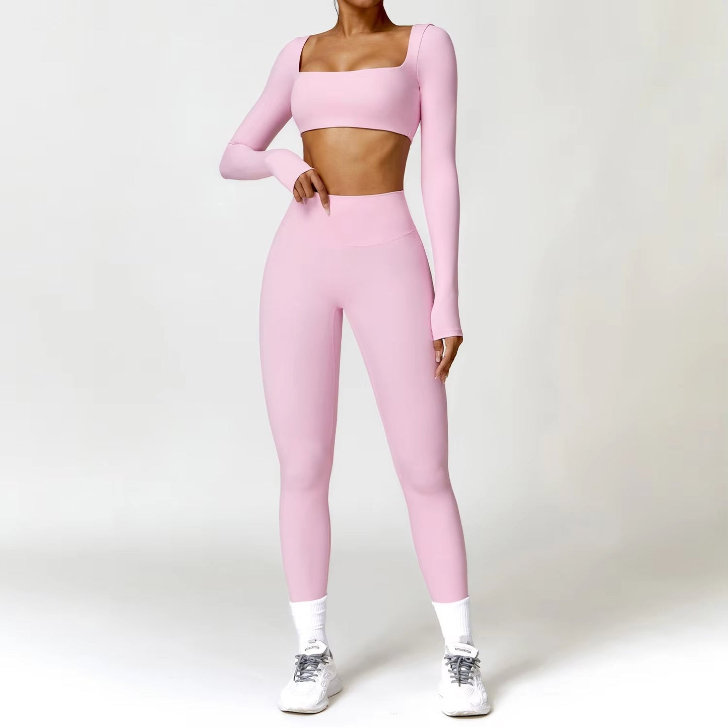 2PCS Yoga Suit Sports Set Women. 