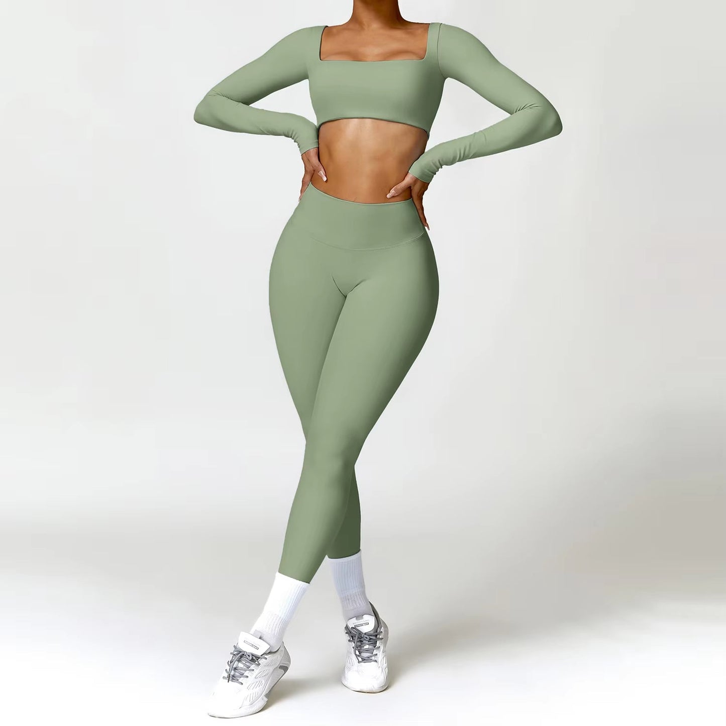 2PCS Yoga Suit Sports Set Women. 